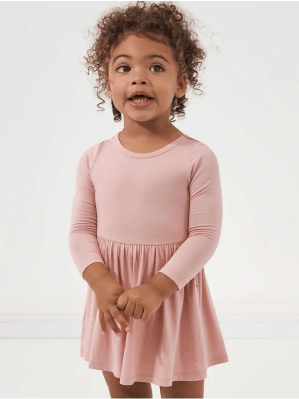 Little Sleepies Mauve Twirl Dress with Bodysuit 12-18 months